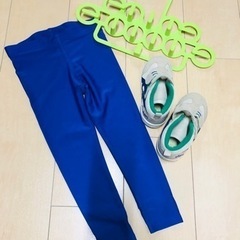 プール、海用のレギンス(90-95㎝)とasicsの靴(15㎝ ...