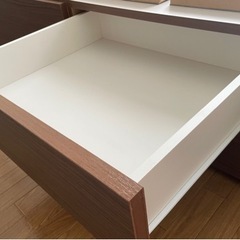 ニトリ 収納付きベッド シングルサイズの画像