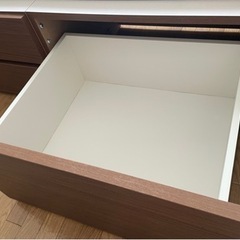 ニトリ 収納付きベッド シングルサイズの画像