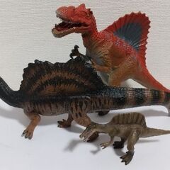 スピノサウルス ３体まとめ Schleich Miniature...