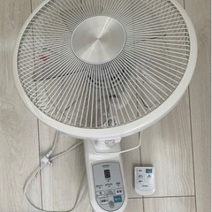 壁掛け扇風機(DCモーター2021年製)