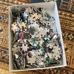 【交渉成立済み】鬼滅の刃⭐︎パズルandカトラリーセットの画像