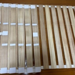 美品！GOKUMIN シングルすのこマット（折りたたみ式）の画像