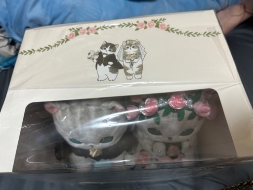 mofusand にゃんこのウエディングペアぬいぐるみ モフサンド もふさんど