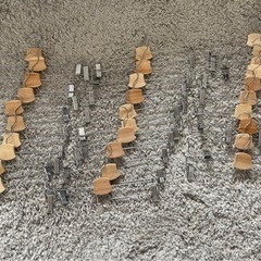 お譲りします　IKEA スカート　ズボンハンガーの画像