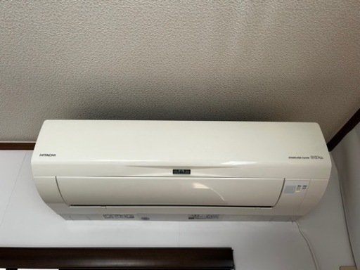 【12畳用】ステンレス・クリーン 白くまくん RAS-W36H（日立）
