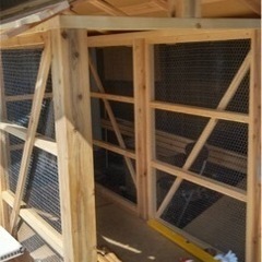 鶏小屋、犬小屋、などにの画像