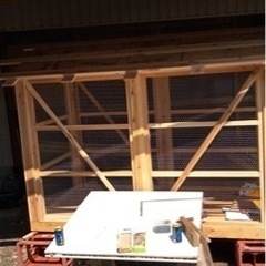 鶏小屋、犬小屋、などにの画像