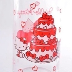 【新品】  キティちゃん45th Anniversary グラスの画像
