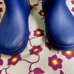 ☆レインブーツ ネイビー　キッズ　 長靴　サイズ18cm☆の画像