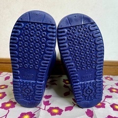 ☆レインブーツ ネイビー　キッズ　 長靴　サイズ18cm☆の画像