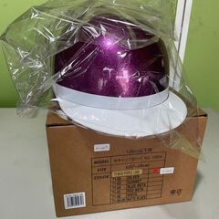ヘルメットパープルメタラメ入り　H-007
