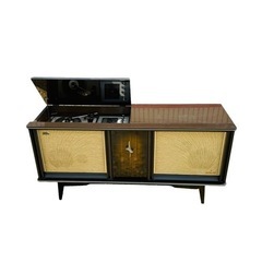 大型真空管ステレオ ビクター STL-670M 1960年代 スピーカー レトロ オーディオ A06046の画像