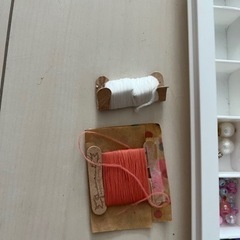 リボン、ピアス、イヤリング作りの画像