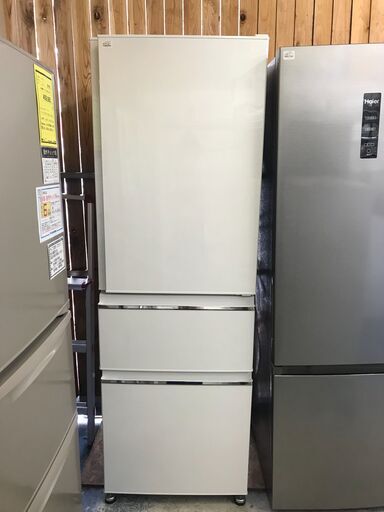 【FU890】★三菱電機  冷蔵庫  MR-CX37F  365L   2020年式  スリムタイプ  大容量  ファミリータイプ   コンパクト  シンプル  キッチン家電  クリーニング済 堺市 深井 【ジャングルジャングル深井店】