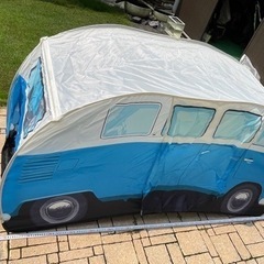 フォルクスワーゲンバス　キッズ用ポップアップテントの画像