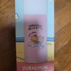ドラえもん×キティコラボ　ステンレスボトルの画像