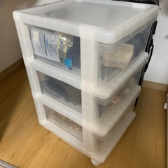 3段型衣装ケース小の画像