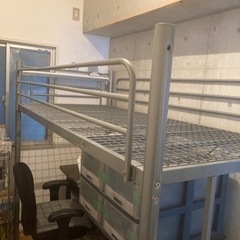 【決まりました】スチール製2段ベッド