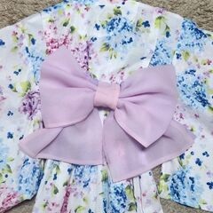 浴衣　120cm　女の子の画像