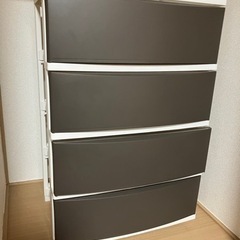 決まりました収納ラック4段の画像