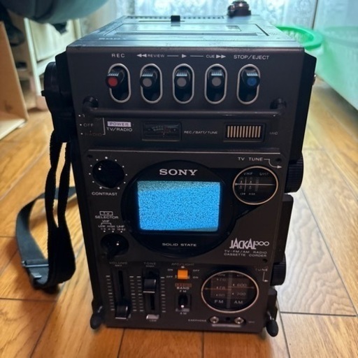 アウトドアラジカセレトロSONYジャカル