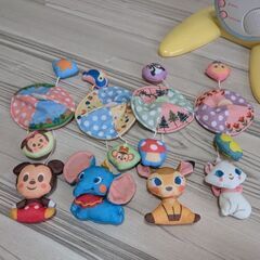 タカラトミー ディズニー キャラクターズ 折りたたみベビーベッドにも対応 やわらかガラガラメリーデラックスプラスの画像