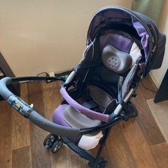 【無料】Combi ベビーカー　カルディア オート4キャス エッグショックの画像