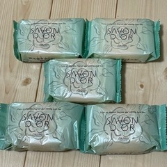 資生堂石鹸　サボンドール　5個セット