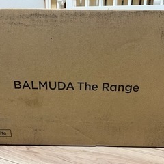 【未開封】BALMUDA The Range K09A-WH ホワイト　オーブンレンジ