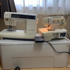 ミシン、ミシン糸等