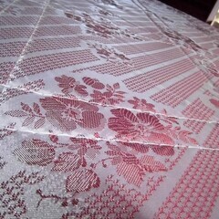 【マットレスのみ】 ダブル 幅140×長さ197×厚さ20cm ハード 花柄 寝具 ダブルベッド 苫小牧西店の画像