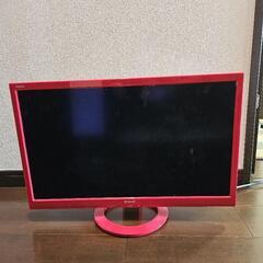 壊れたテレビの画像