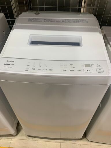 7Kg 洗濯機　日立 2022年　BW-G70H