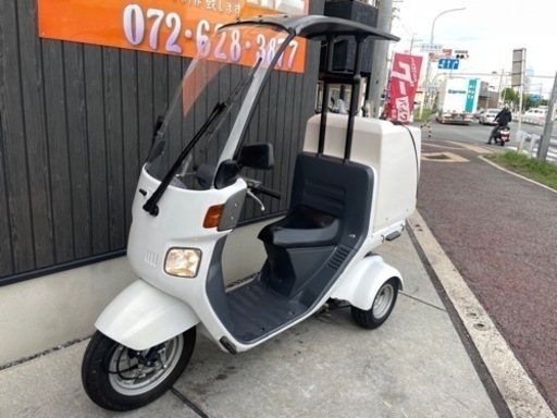 ★18万円！ジャイロキャノピー 4スト セル1 実働車　ホンダ　ジャイロ　CANOPY デリバリー　配達　宅配　原付　TA03