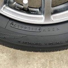 美品❗️ロクサーニ❗️ホイールタイヤセット　155/65R14 サマータイヤの画像