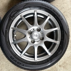 美品❗️ロクサーニ❗️ホイールタイヤセット　155/65R14 サマータイヤの画像