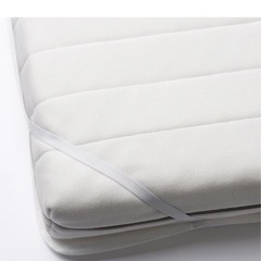 IKEA イケア　 LENAST レーナスト 防水マットレスプロテクター　HEMNES ヘムネス デイベッド　　防水シーツ　2枚セットの画像