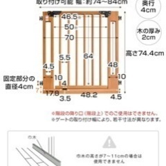 ベビーゲートの画像