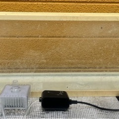 60cm水槽+ブクブクのフィルターとモーターのセット