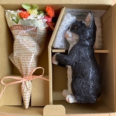 ネコ置き物の画像