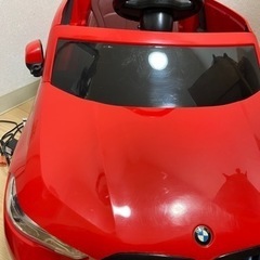 バッテリー子供用電動乗用カー(赤色BMW)