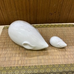十二支子の陶器製・鼠（ねずみ）