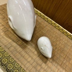 十二支子の陶器製・鼠（ねずみ）の画像