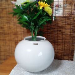 砥部焼　花入
