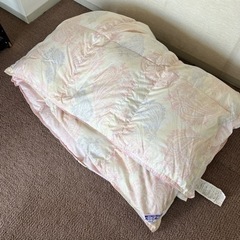西川　肌がけ羽毛布団　シングル