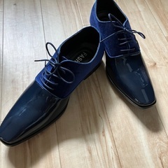 新品未使用　タキシードシューズの画像