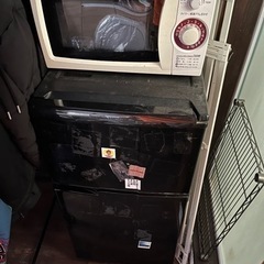 電子レンジと冷蔵庫
