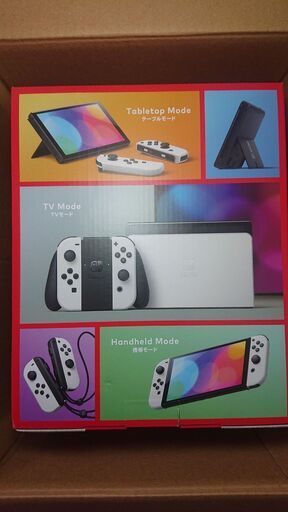 新品未開封 任天堂 Nintendo Switch 有機ELモデル ホワイト　 No.202407-1