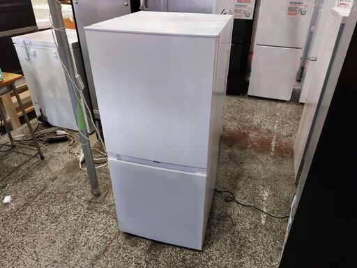 ✨安心の除菌洗浄済✨Haier2023年製 121L 2ドア冷蔵庫 JR-NF121B【愛市IR016879-104】